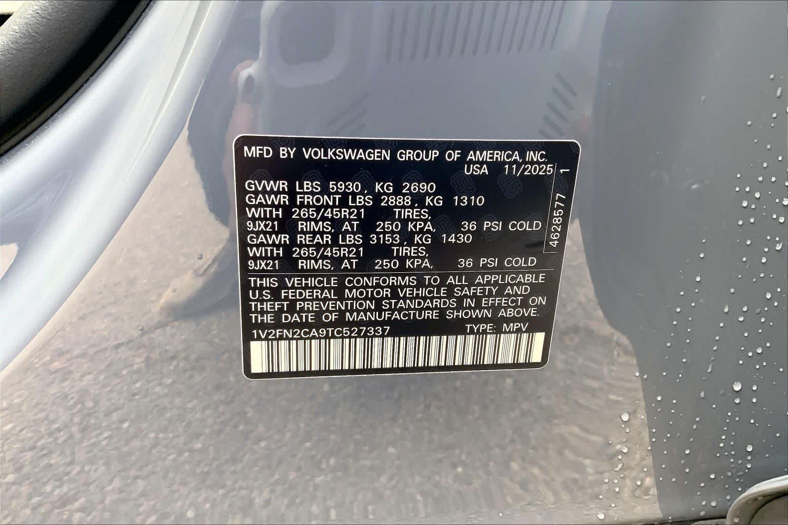 New 2026 Volkswagen Atlas SEL Premium R-Line AWD/4WD image 21