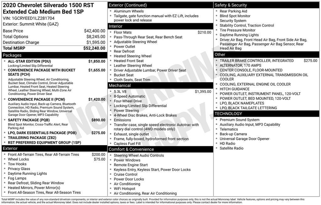 Certified 2020 Chevrolet Silverado 1500 RST w/ All-Star Edition image 11