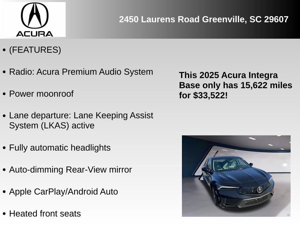 New 2025 Acura Integra image 6