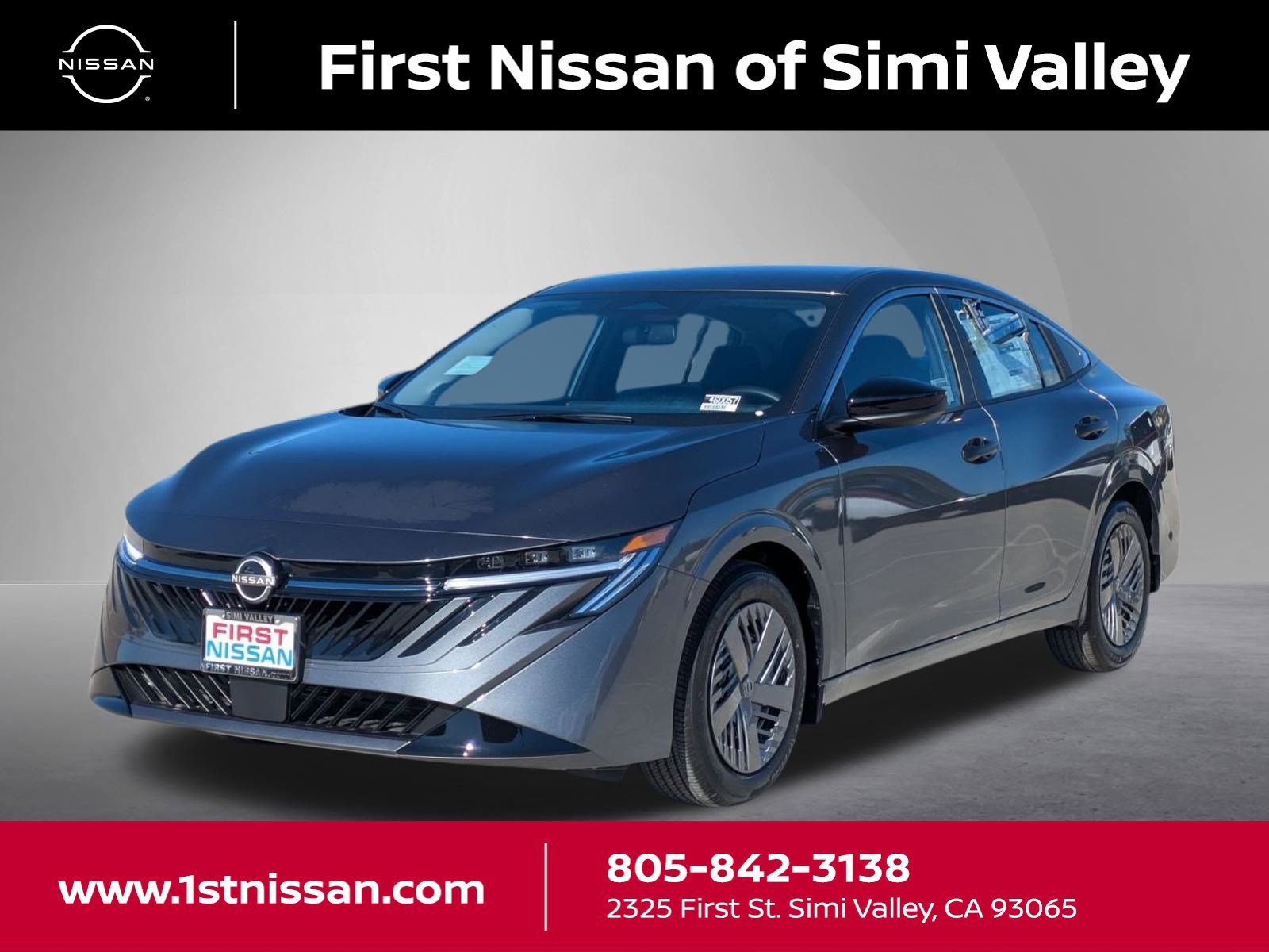 New 2026 Nissan Sentra S w/ Floor Mat Package