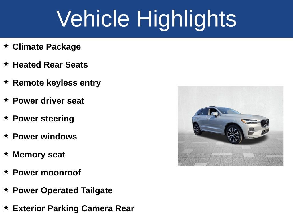 Used 2023 Volvo XC60 B5 Core w/ Climate Package AWD/4WD image 4