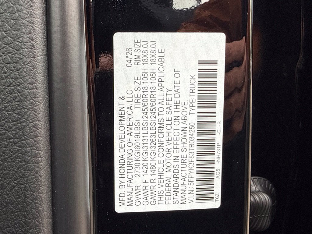New 2026 Honda Ridgeline Black Edition image 28