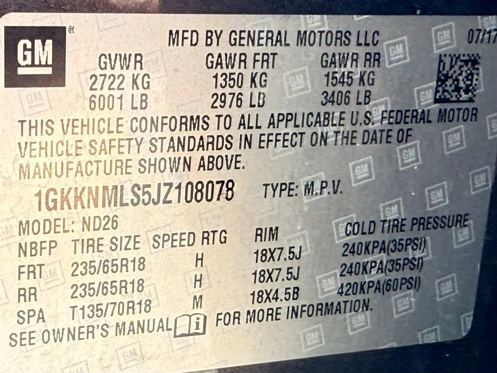 Used 2018 GMC Acadia SLT image 44