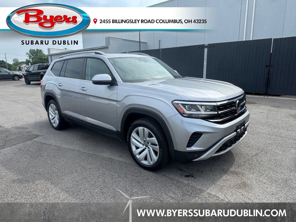 Used 2021 Volkswagen Atlas SEL AWD/4WD image 1