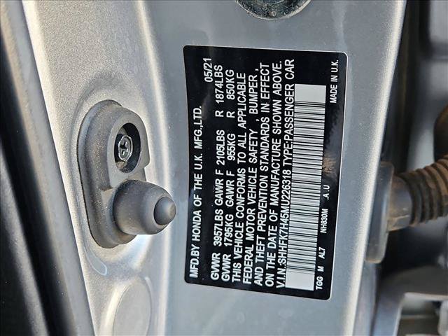 Used 2021 Honda Civic Sport image 29