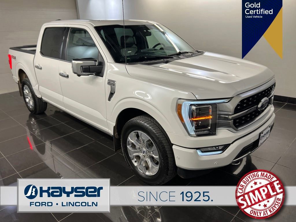 Used 2021 Ford F150 Platinum w/ Equipment Group 701A High AWD/4WD image 1