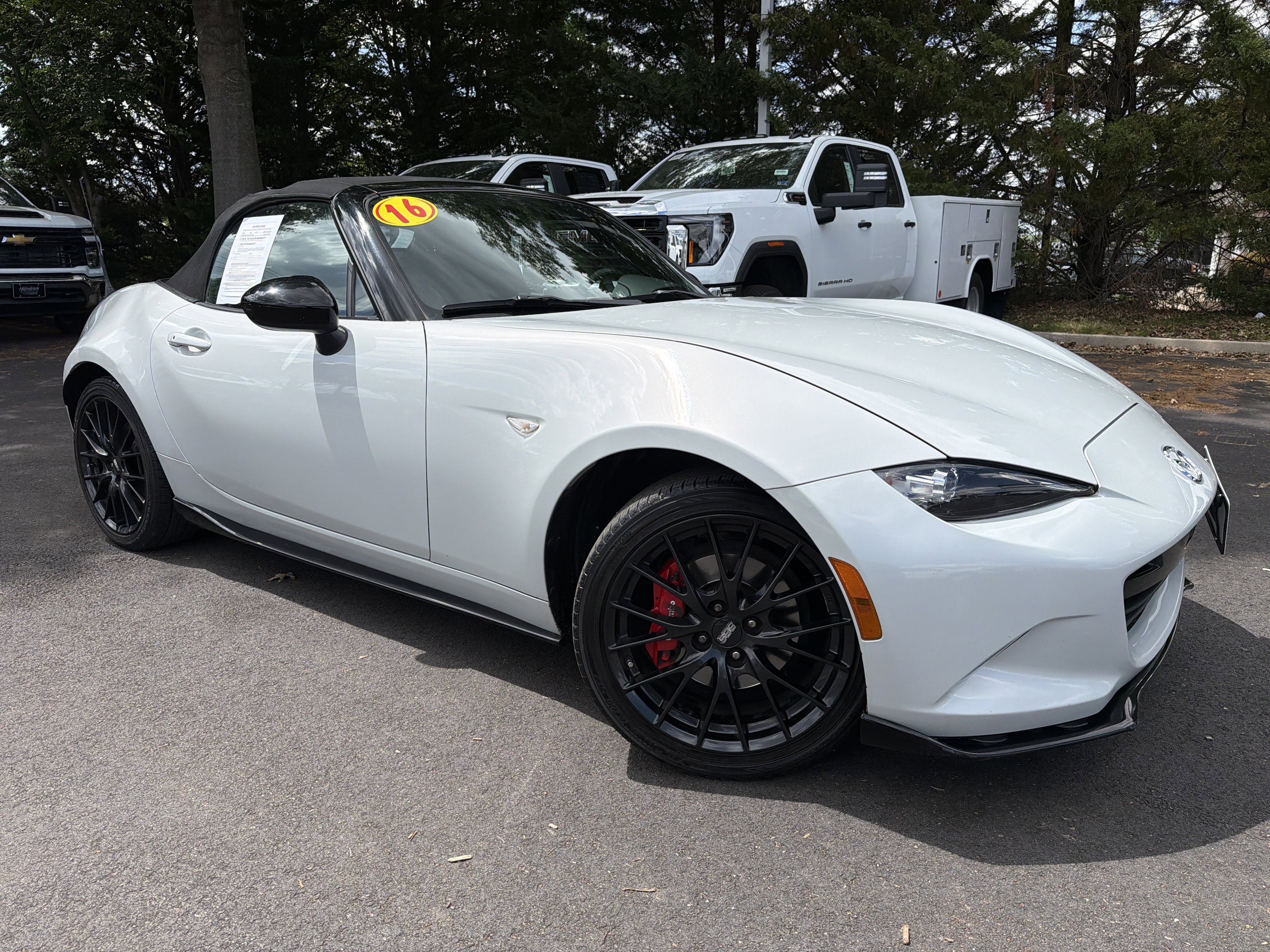 Used 2016 MAZDA MX-5 Miata Club w/ Brembo/BBS Package RWD image 2