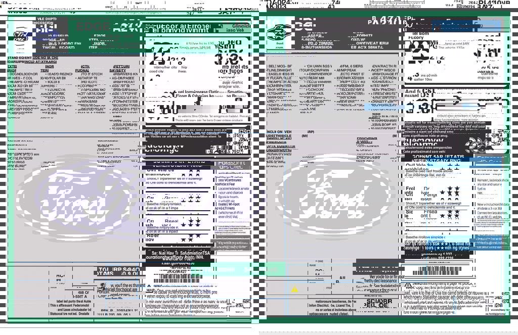 Certified 2023 Ford Edge SEL AWD/4WD image 35
