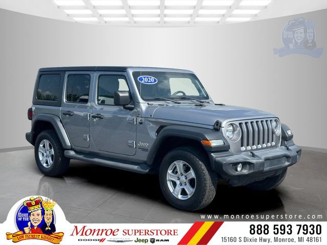 Certified 2020 Jeep Wrangler Unlimited Sport S AWD/4WD image 1