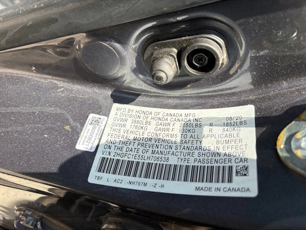Used 2020 Honda Civic Si image 13