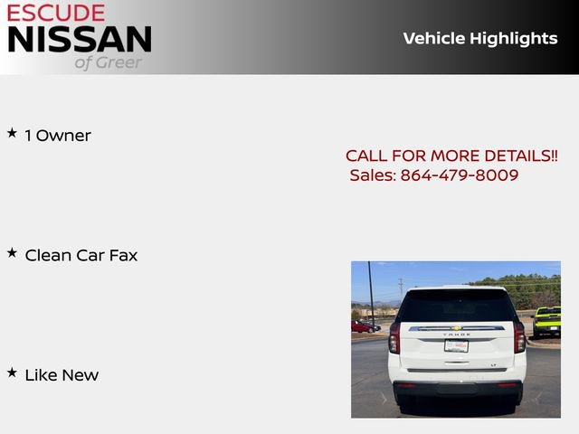 Used 2024 Chevrolet Tahoe LT image 5
