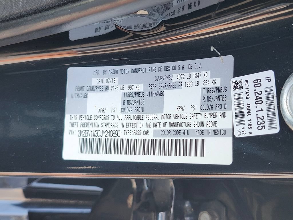 Used 2018 MAZDA MAZDA3 Grand Touring FWD image 34