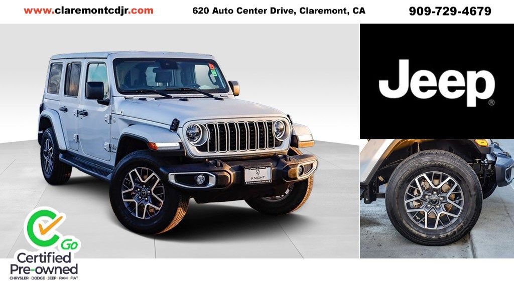 Certified 2024 Jeep Wrangler Sahara