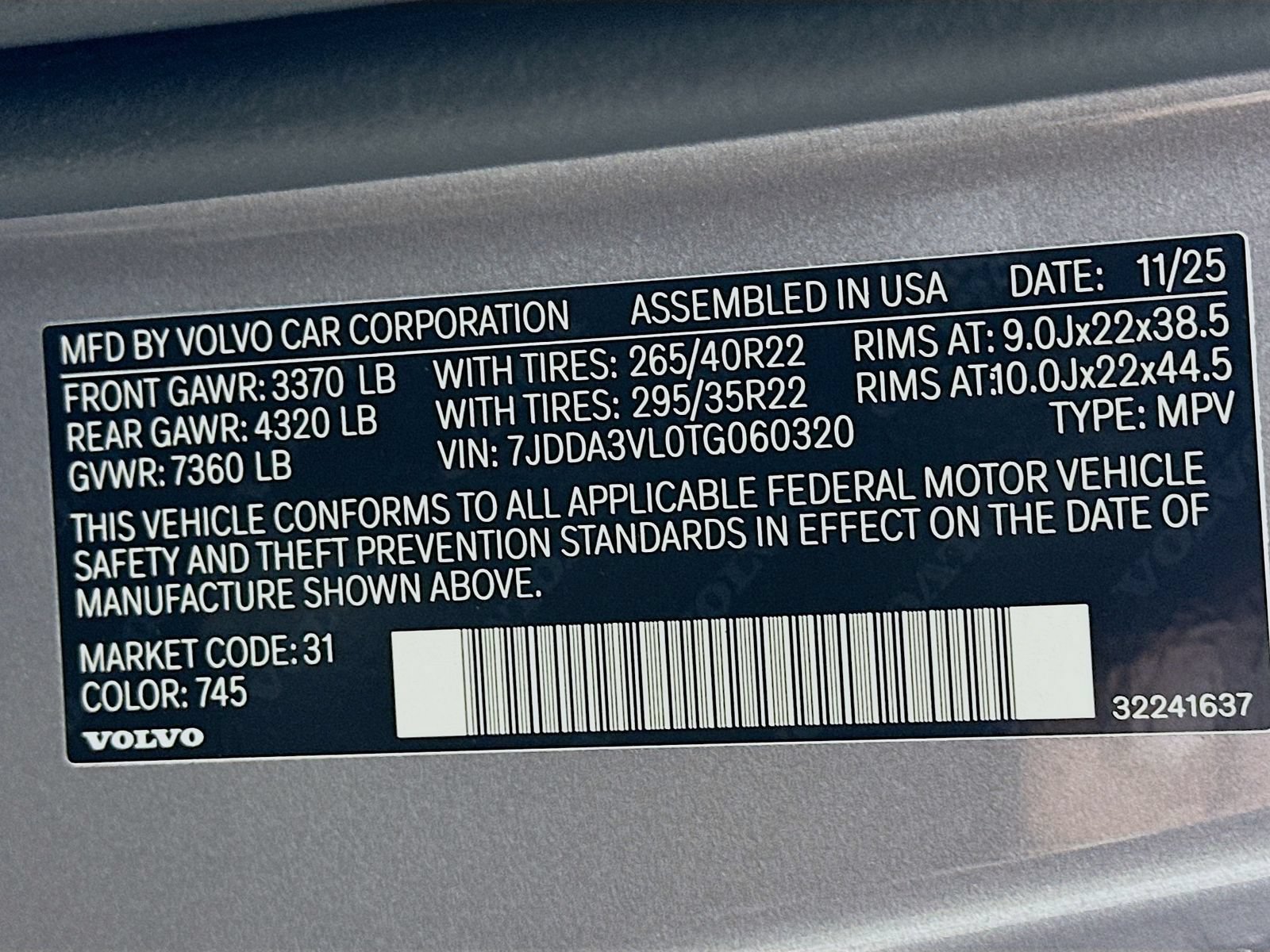 New 2026 Volvo EX90 Ultra AWD/4WD image 49
