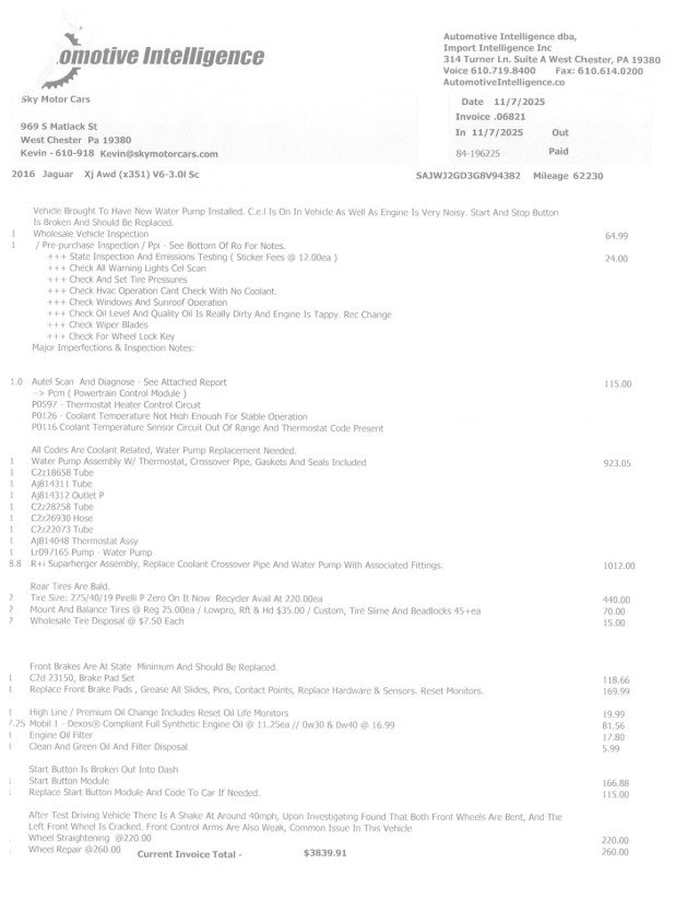 Used 2016 Jaguar XJ L Portfolio image 69