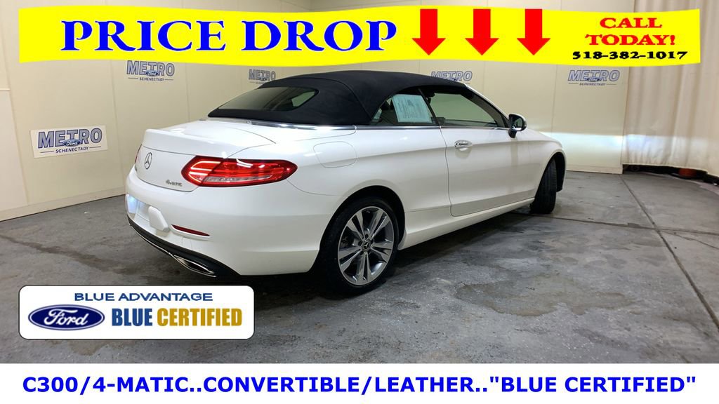 Used 2018 Mercedes-Benz C 300 4MATIC Cabriolet image 4