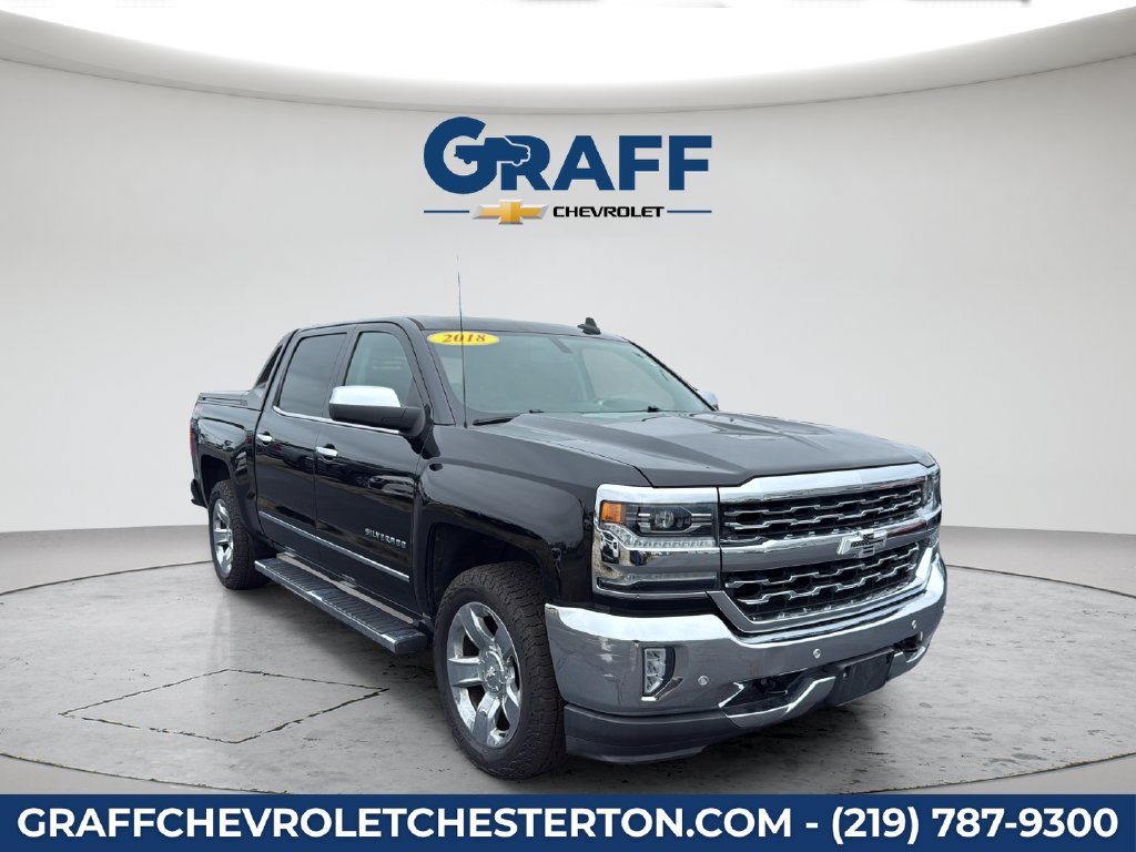 Used 2018 Chevrolet Silverado 1500 LTZ w/ High Desert Package AWD/4WD image 11
