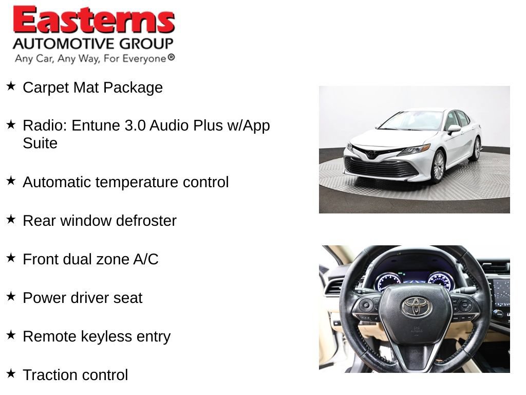 Used 2019 Toyota Camry XLE w/ Carpet Mat Package FWD image 11