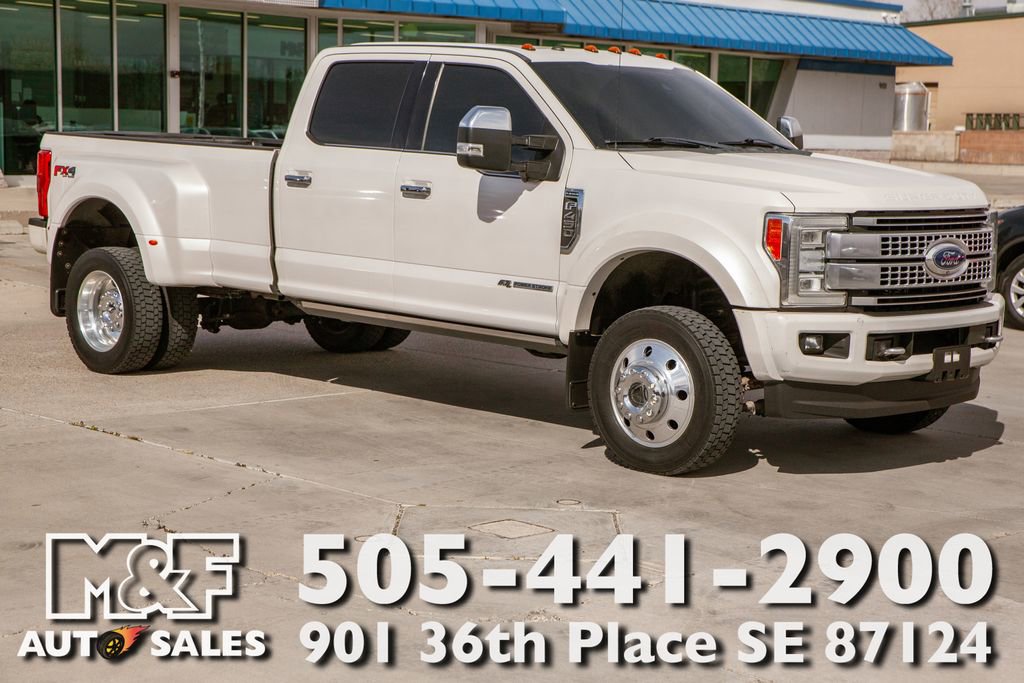 Used 2018 Ford F450 Platinum w/ Platinum Ultimate Package