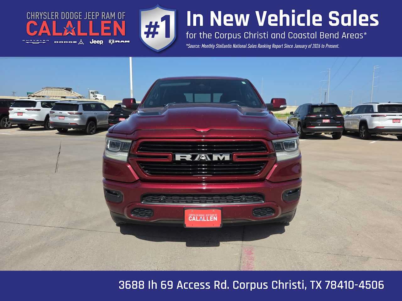 Used 2021 RAM 1500 Laramie w/ Sport Appearance Package AWD/4WD image 14