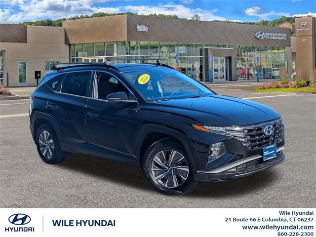 Certified 2022 Hyundai Tucson Blue image 1