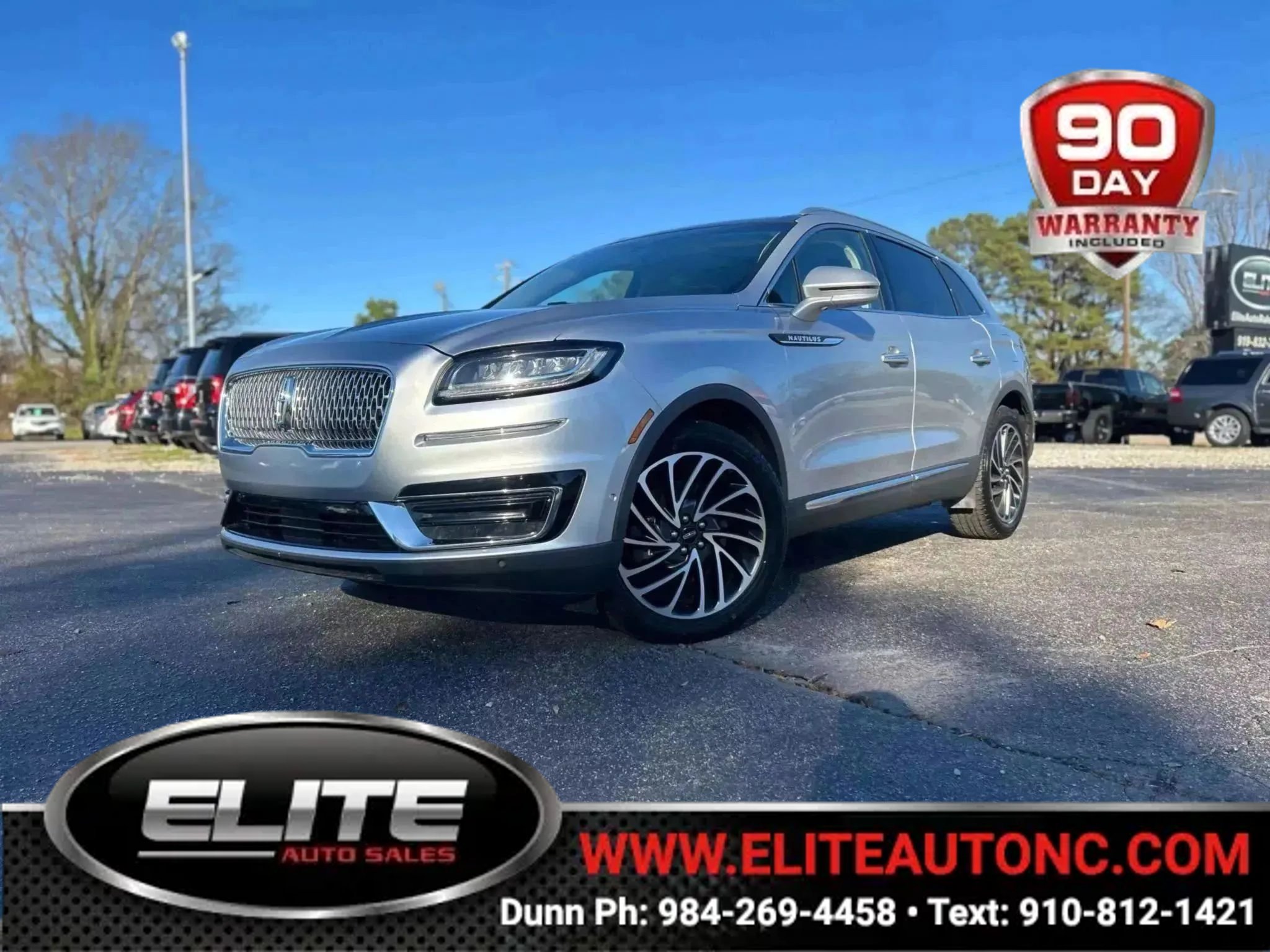 Used 2019 Lincoln Nautilus Reserve FWD image 1