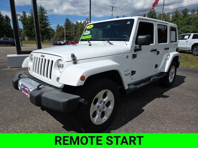 Used 2015 Jeep Wrangler Unlimited Sahara w/ Connectivity Group AWD/4WD image 4