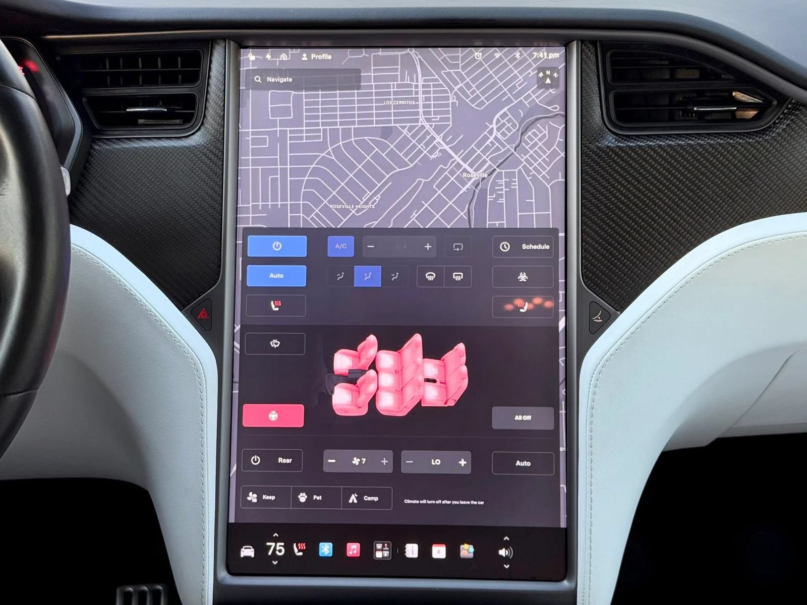 Used 2018 Tesla Model X 75D AWD/4WD image 17