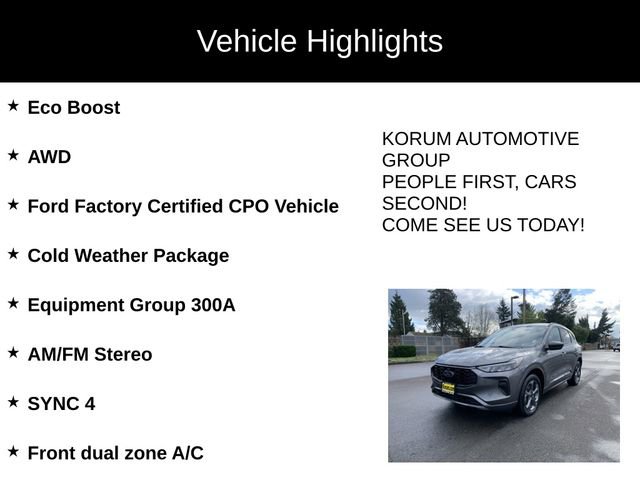 Certified 2024 Ford Escape ST-Line image 4