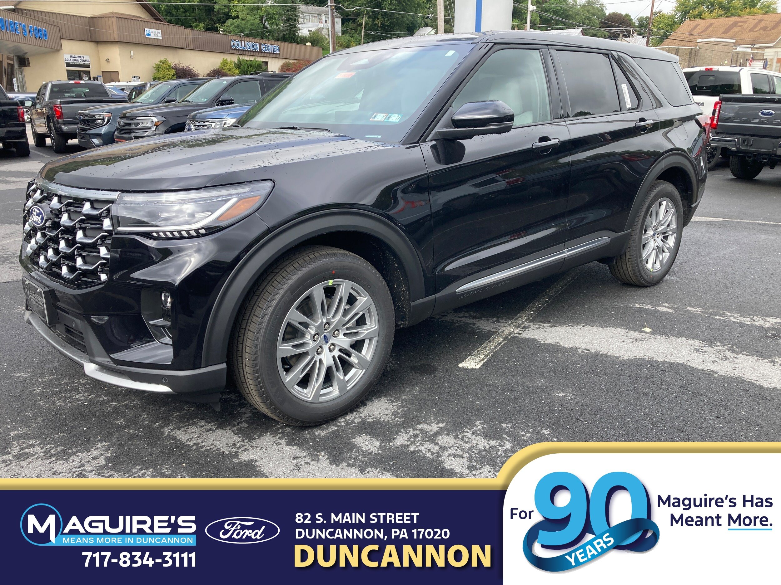 New 2027 Ford Explorer Platinum w/ LUX Leather Package AWD/4WD image 1