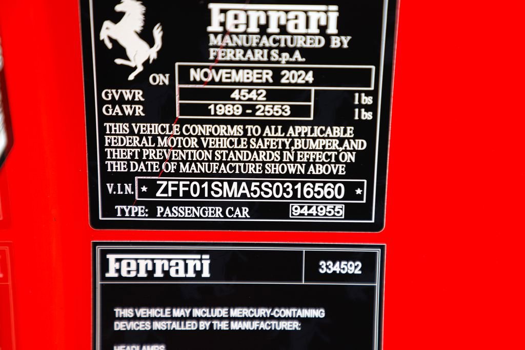 Certified 2025 Ferrari 296 GTS image 62