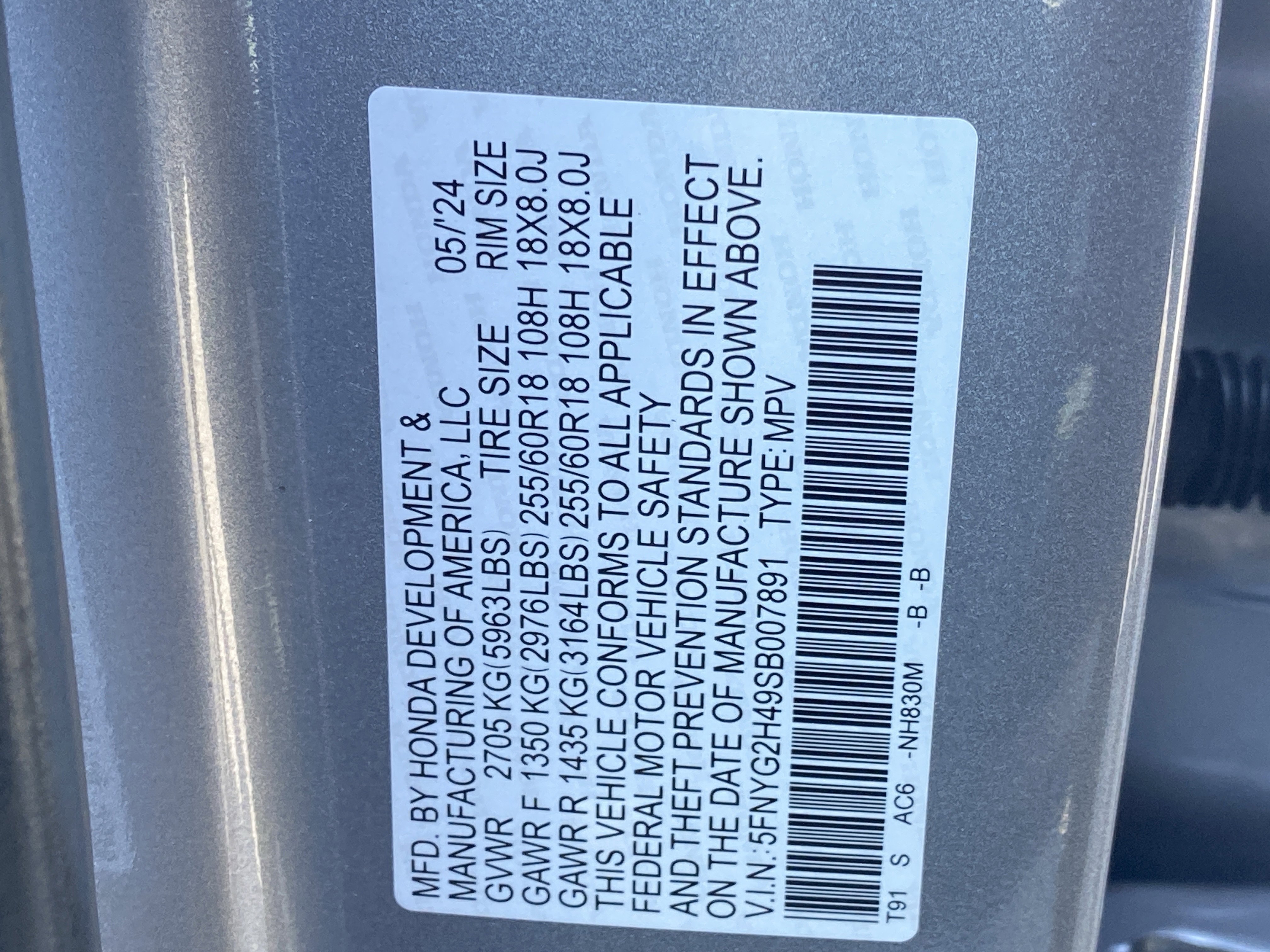 Certified 2025 Honda Pilot EX-L image 32