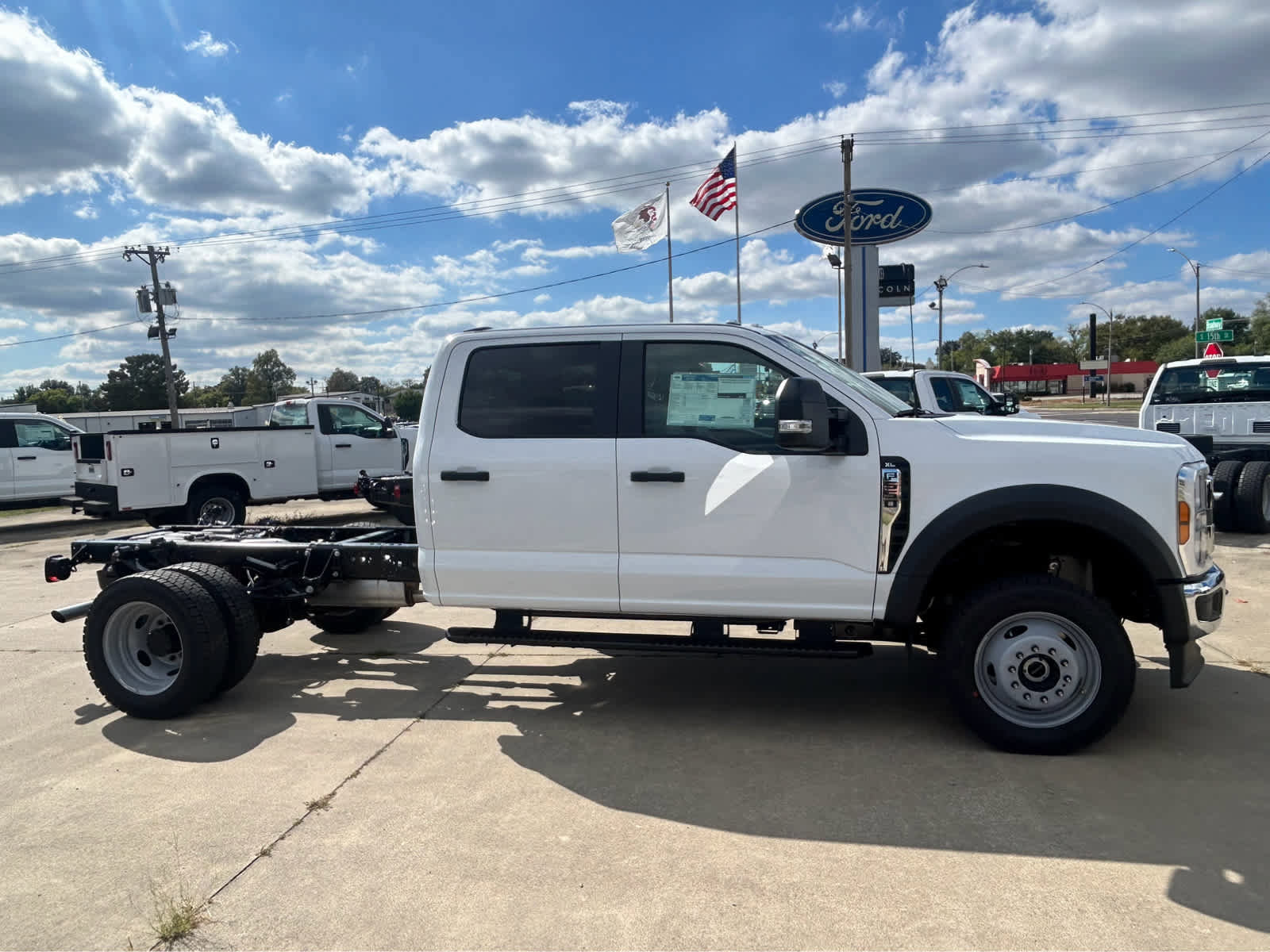 New 2026 Ford F550 XL w/ XL Chrome Package