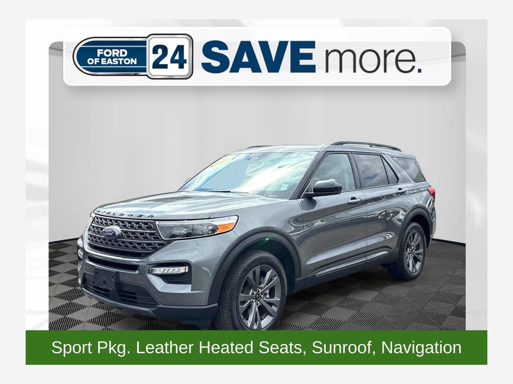 Certified 2023 Ford Explorer XLT w/ Equipment Group 202A AWD/4WD image 1