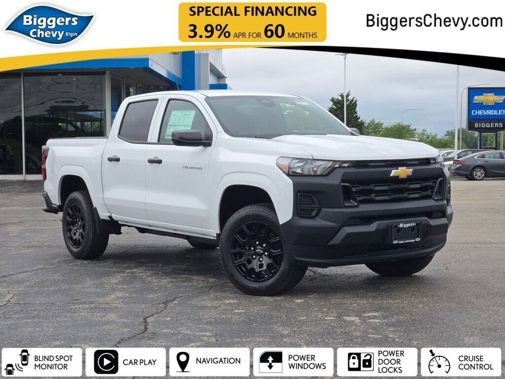 New 2025 Chevrolet Colorado W/T w/ WT Custom Package