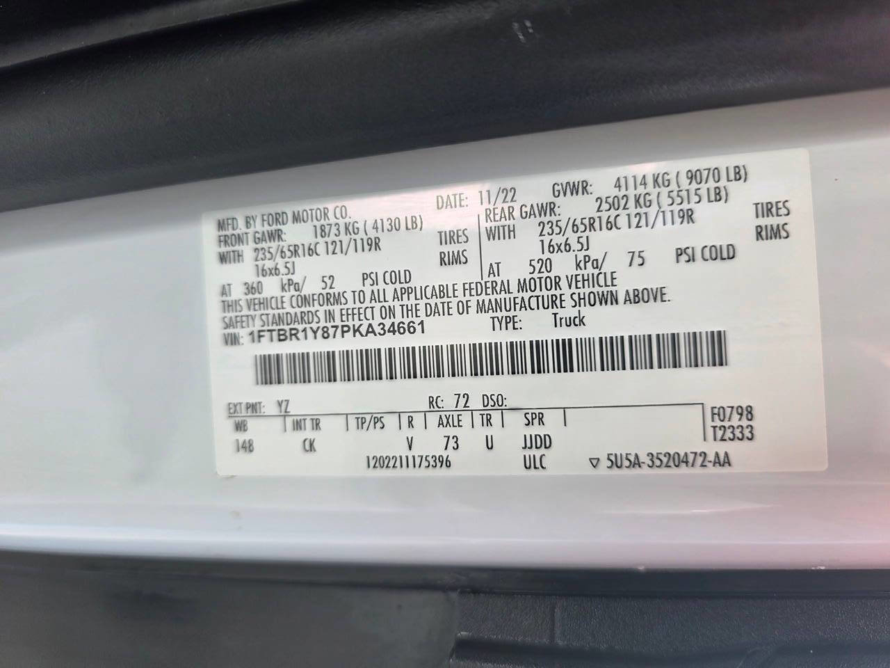 Used 2023 Ford Transit 250 Low Roof image 26