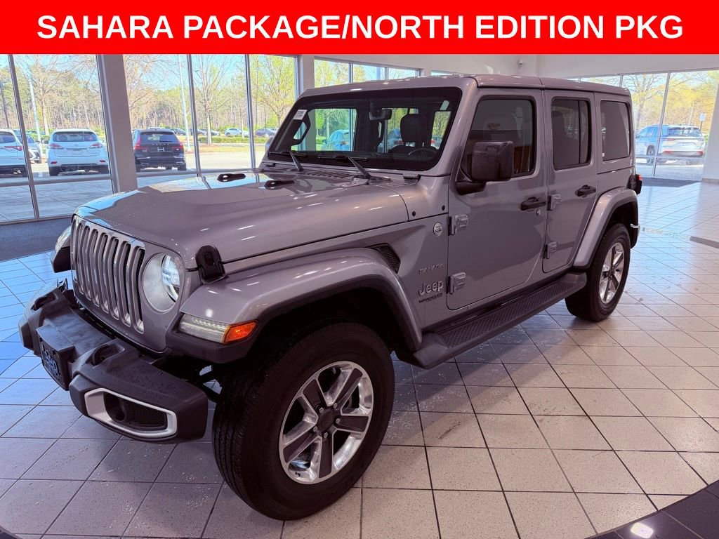 Used 2020 Jeep Wrangler Unlimited Sahara image 3