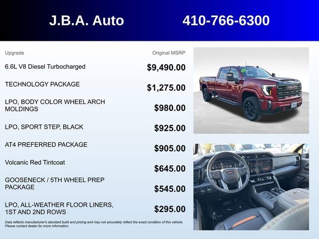 Used 2024 GMC Sierra 3500 AT4 w/ Technology Package image 5