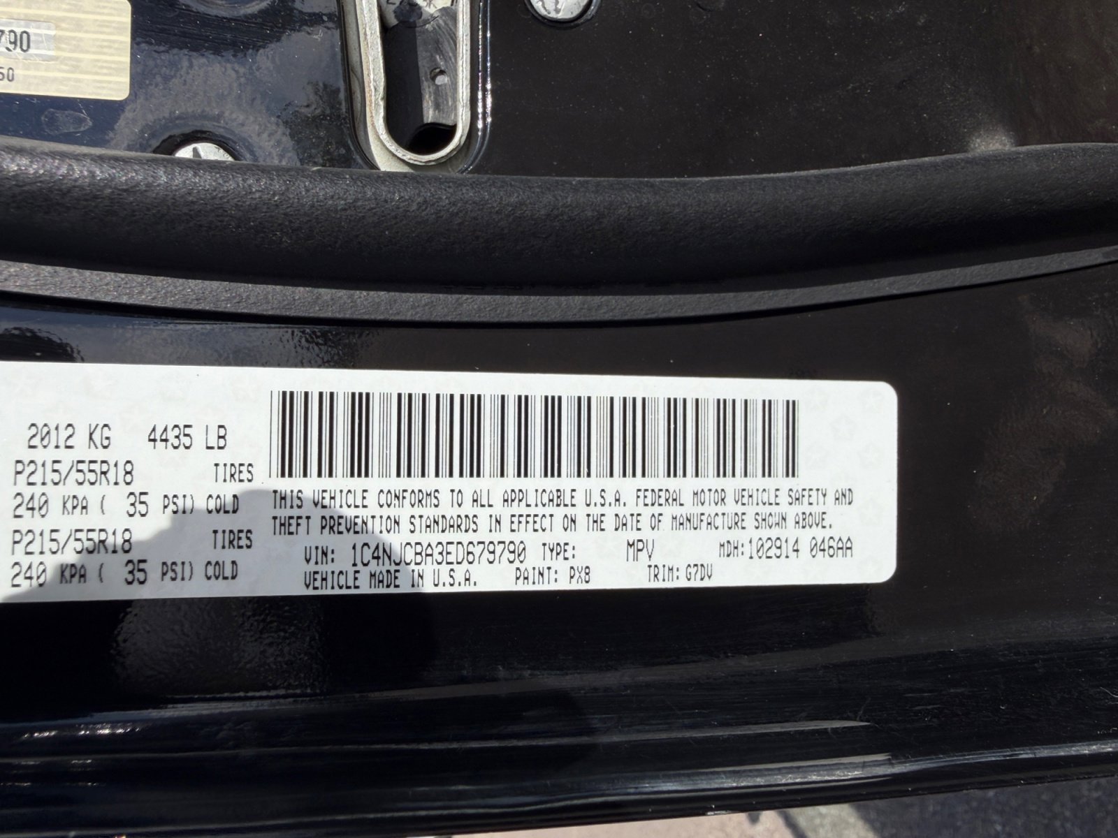 Used 2014 Jeep Compass Sport w/ Power Value Group image 31