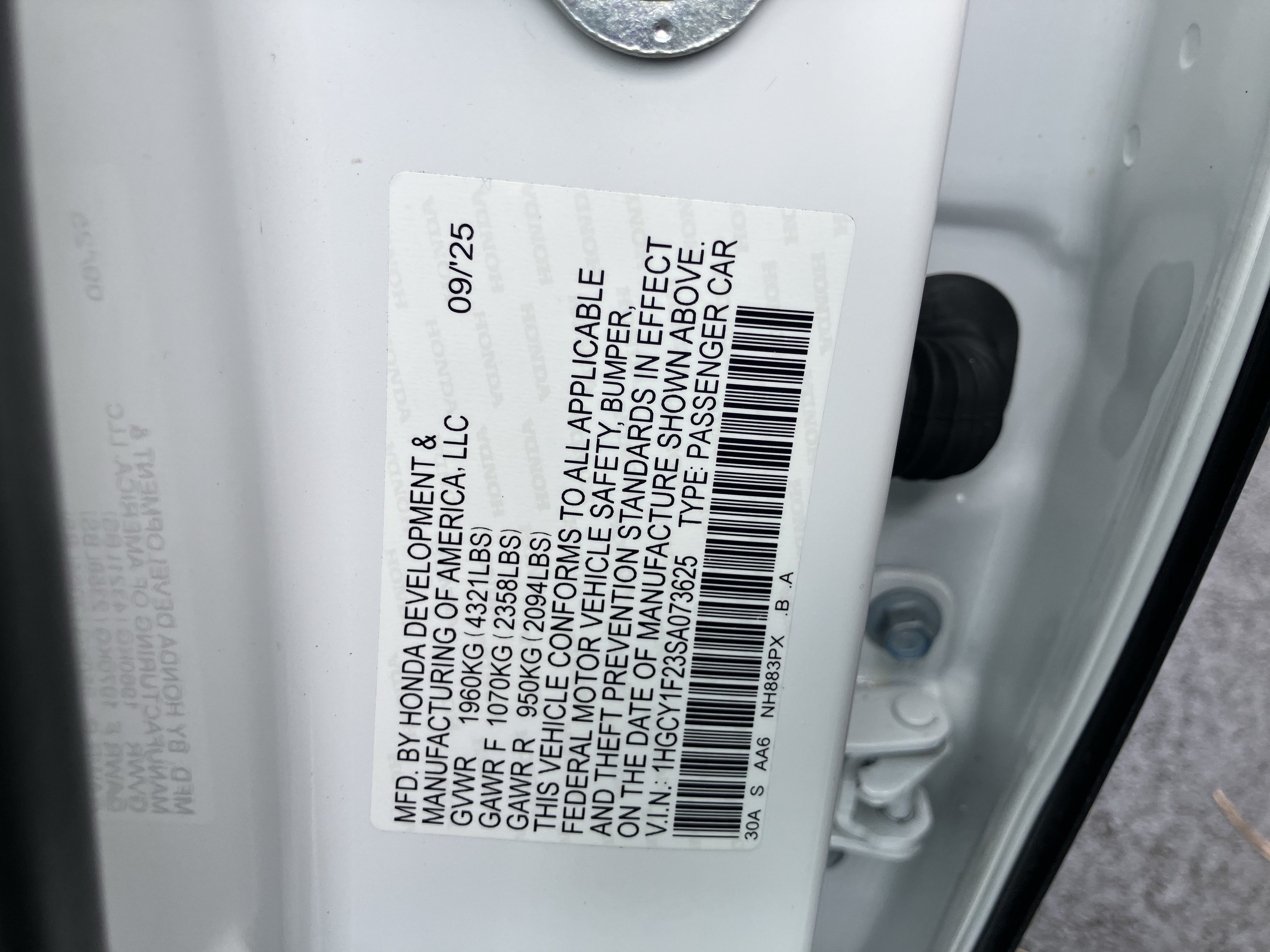 Certified 2025 Honda Accord LX image 36