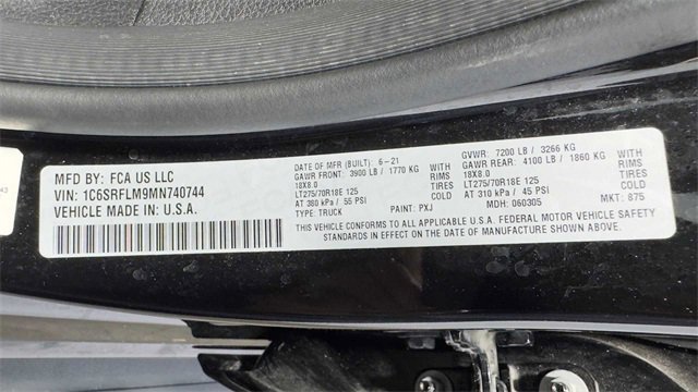 Used 2021 RAM 1500 Rebel w/ Rebel Level 2 Equipment Group image 38