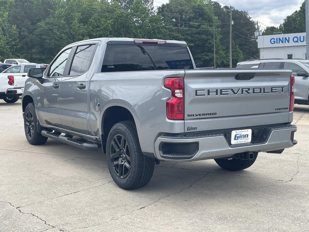 New 2026 Chevrolet Silverado 1500 Custom w/ Turbomax Blackout Package RWD image 3