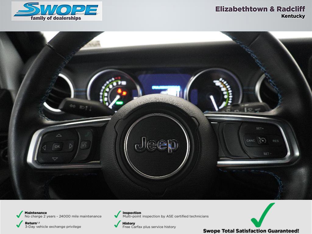 Used 2023 Jeep Wrangler Unlimited Rubicon 4xe w/ Cold Weather Group image 17