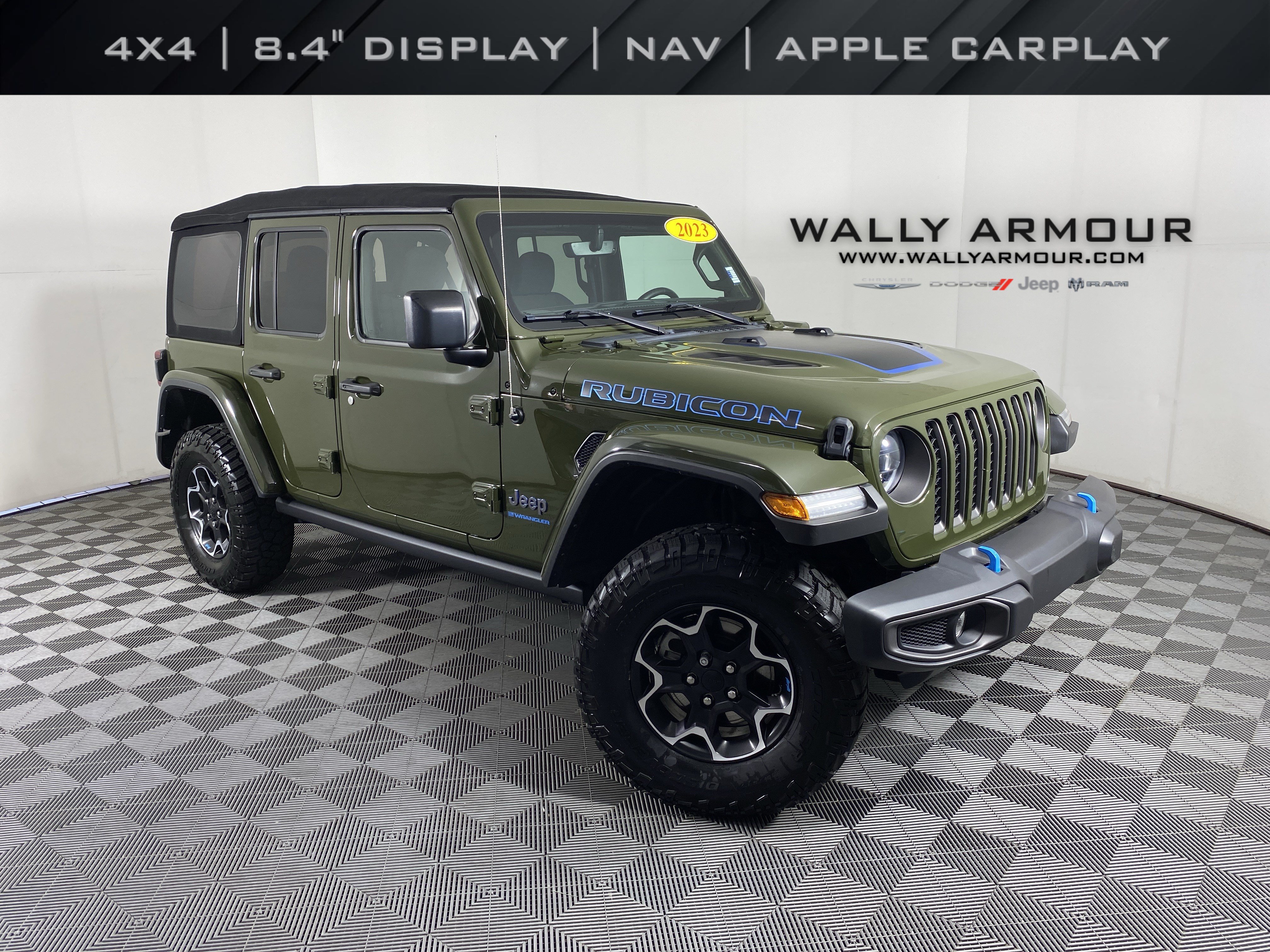 Used 2023 Jeep Wrangler Unlimited Rubicon 4xe w/ Cold Weather Group