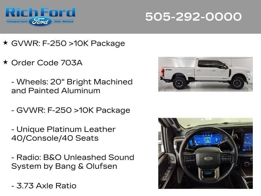 Used 2026 Ford F250 Platinum AWD/4WD image 24