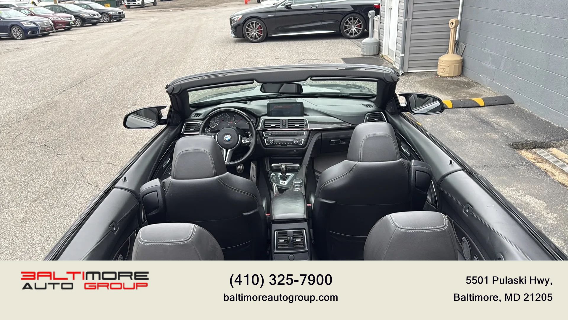 Used 2017 BMW M4 Convertible w/ Competition Package RWD image 24