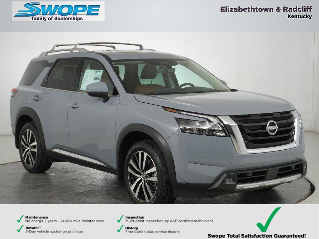 New 2025 Nissan Pathfinder Platinum w/ Cargo Package