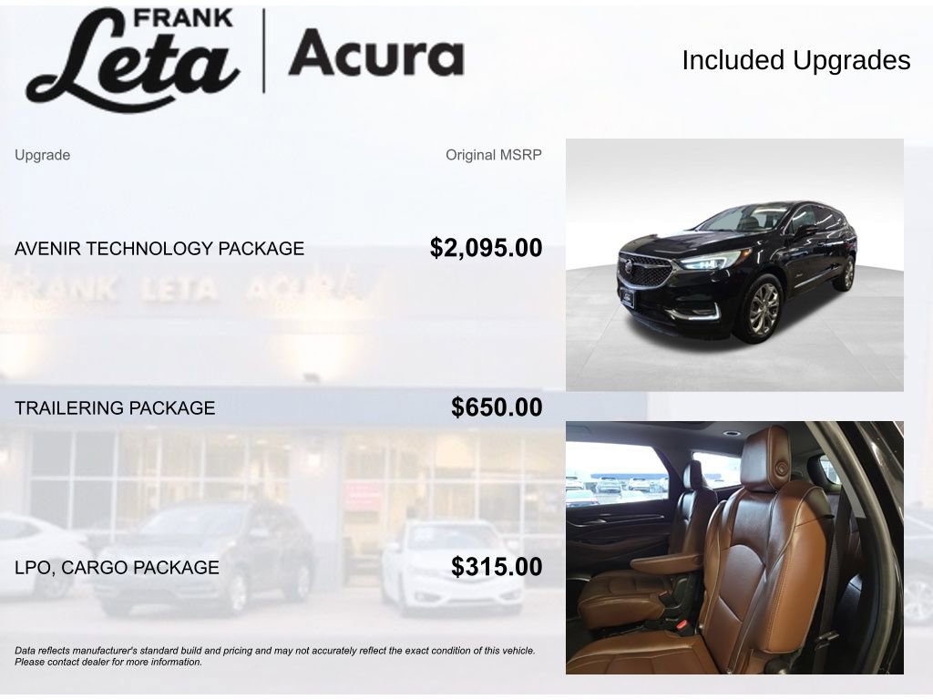 Used 2018 Buick Enclave Avenir w/ Avenir Technology Package FWD image 6