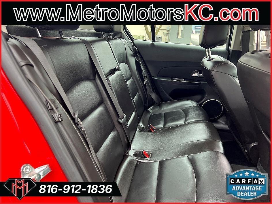 Used 2014 Chevrolet Cruze LTZ w/ Sun, Sound and Sport Package image 36