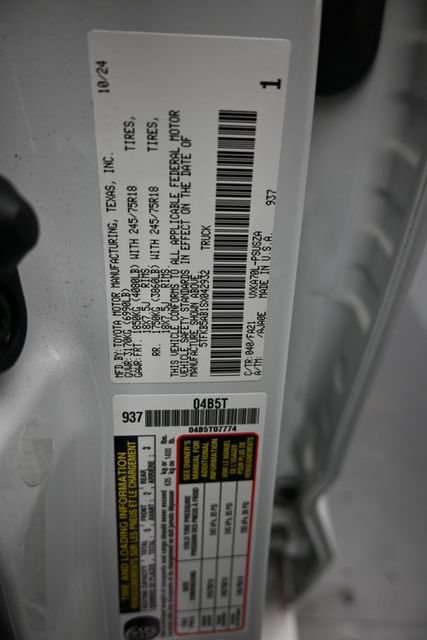 Used 2025 Toyota Tundra SR w/ SR Tow Package RWD image 16